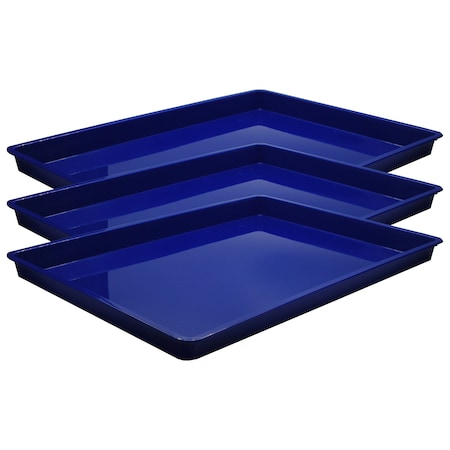 Romanoff Large Creativitray, Blue, 3PK 36904